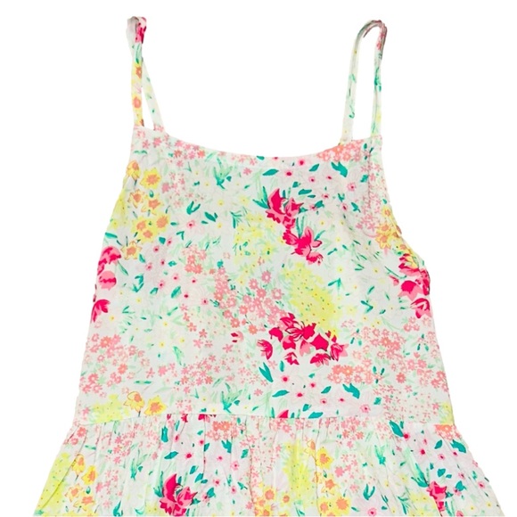 Children’s Place Girls Size 14 Summer Dress Sundress Floral Adjustable Straps✨ - Picture 2 of 7